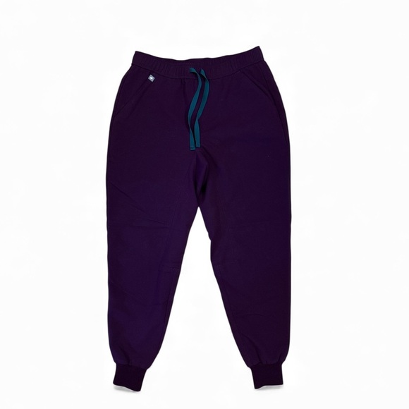Figs Scrubs Pants - FIGS TANSEN JOGGERS PURPLE JAM SMALL